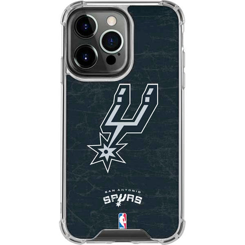 NBA San Antonio Spurs Secondary Logo iPhone 16 Pro Clear Case